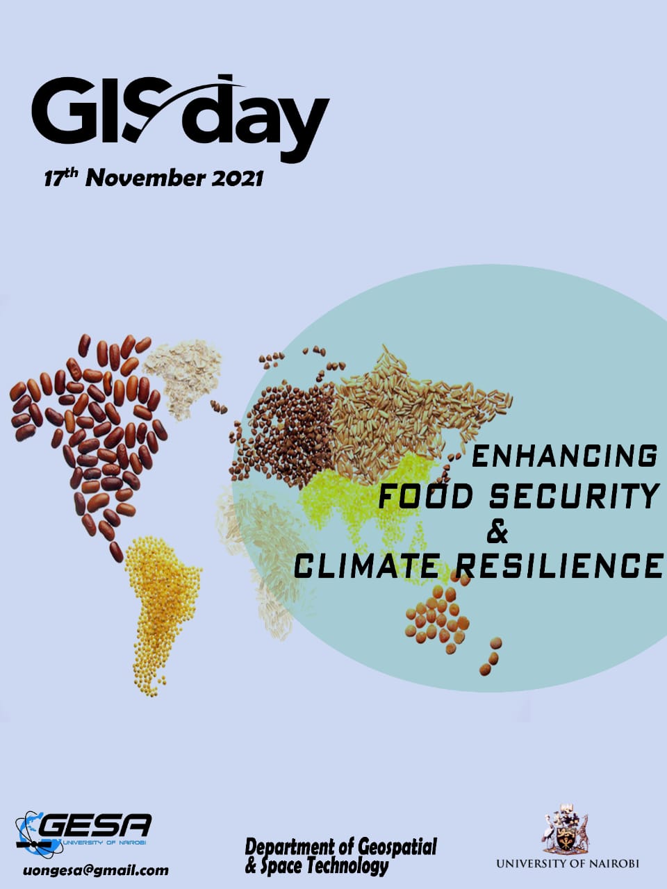 World Gis Day Department Of Geospatial And Space Technology